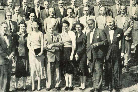 Gestation Meeting group photo 1958